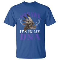 Mohawk It's In My DNA T Shirt Native American Pride Mohawk Gustoweh - Wonder Print Shop