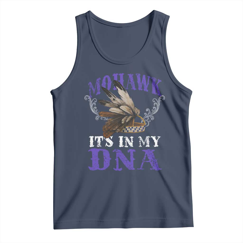 Mohawk It's In My DNA Tank Top Native American Pride Mohawk Gustoweh - Wonder Print Shop