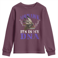 Mohawk It's In My DNA Youth Sweatshirt Native American Pride Mohawk Gustoweh - Wonder Print Shop