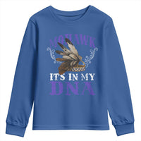 Mohawk It's In My DNA Youth Sweatshirt Native American Pride Mohawk Gustoweh - Wonder Print Shop