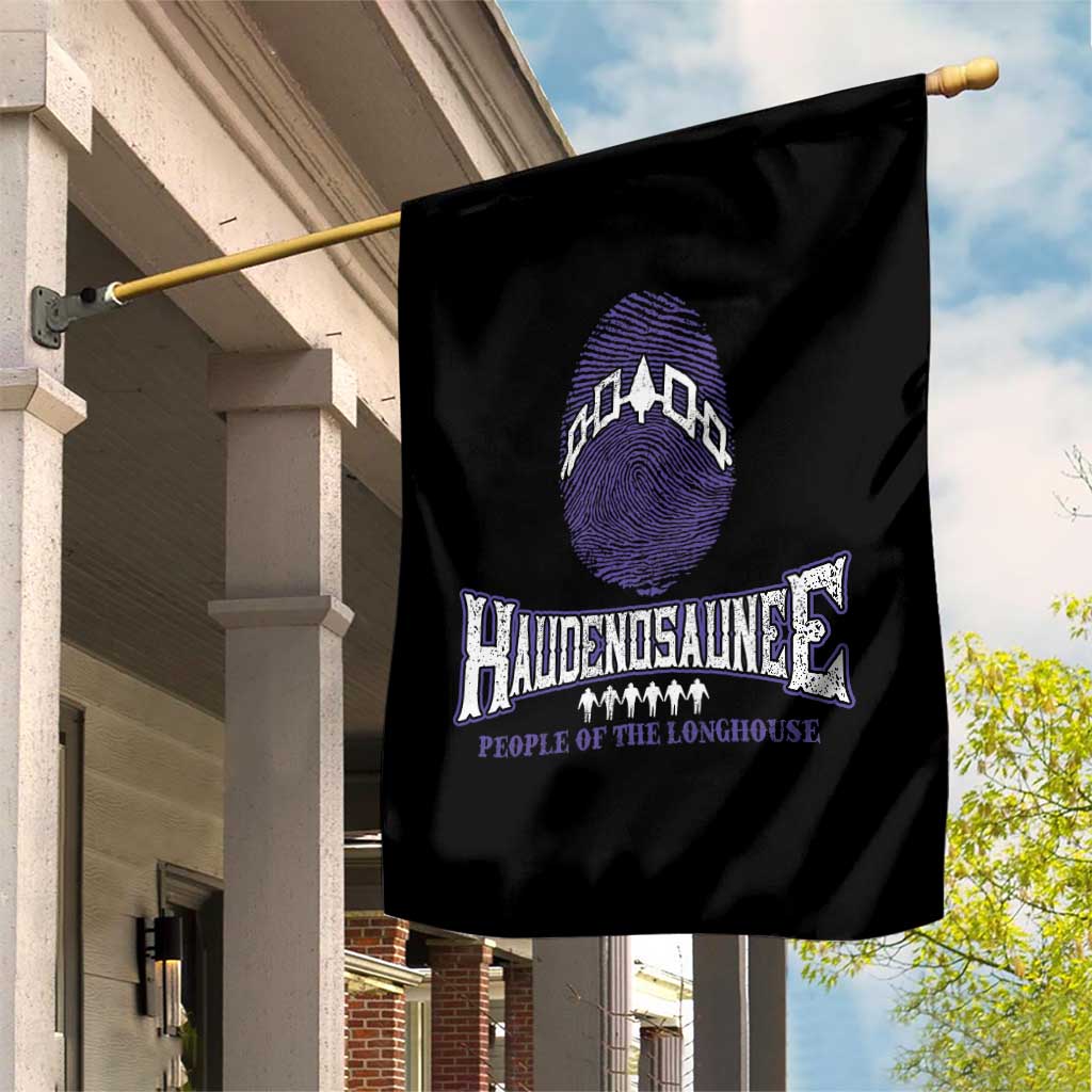 Proud Haudenosaunee Native American Garden Flag Iroquois People Of The Longhouse - Wonder Print Shop