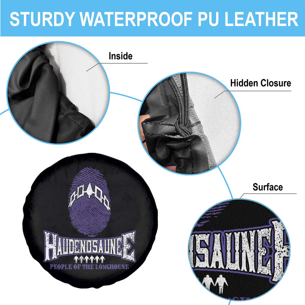 Proud Haudenosaunee Native American Spare Tire Cover Iroquois People Of The Longhouse - Wonder Print Shop