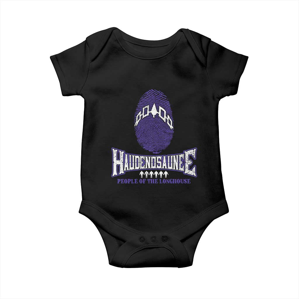Proud Haudenosaunee Native American Baby Onesie Iroquois People Of The Longhouse - Wonder Print Shop