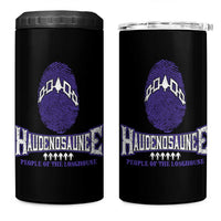Proud Haudenosaunee Native American 4 in 1 Can Cooler Tumbler Iroquois People Of The Longhouse - Wonder Print Shop