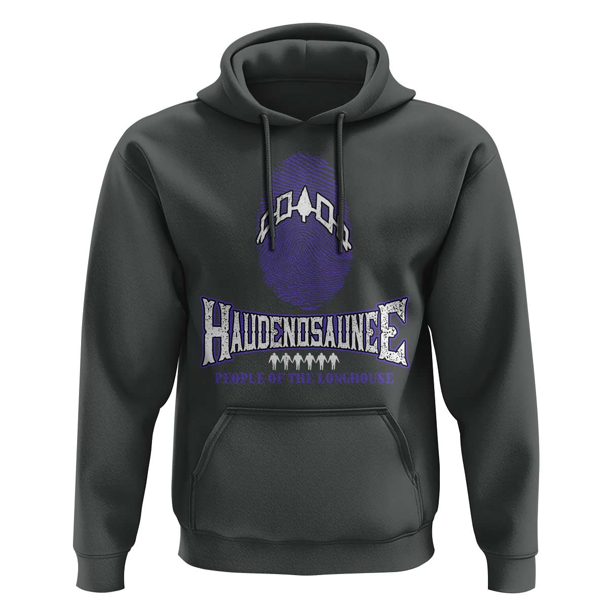 Proud Haudenosaunee Native American Hoodie Iroquois People Of The Longhouse - Wonder Print Shop