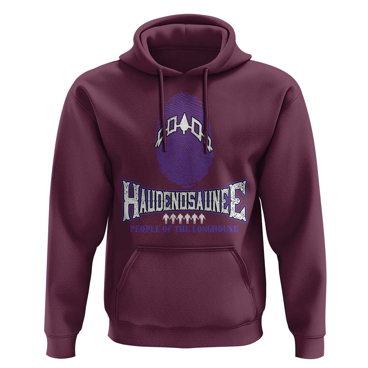 Proud Haudenosaunee Native American Hoodie Iroquois People Of The Longhouse - Wonder Print Shop