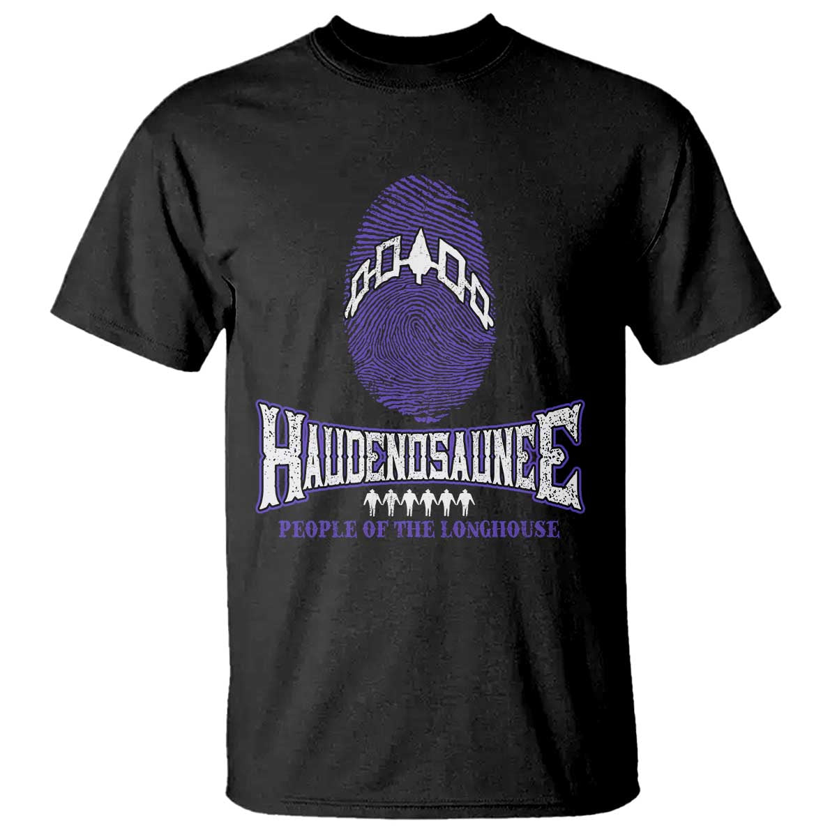 Proud Haudenosaunee Native American T Shirt Iroquois People Of The Longhouse - Wonder Print Shop