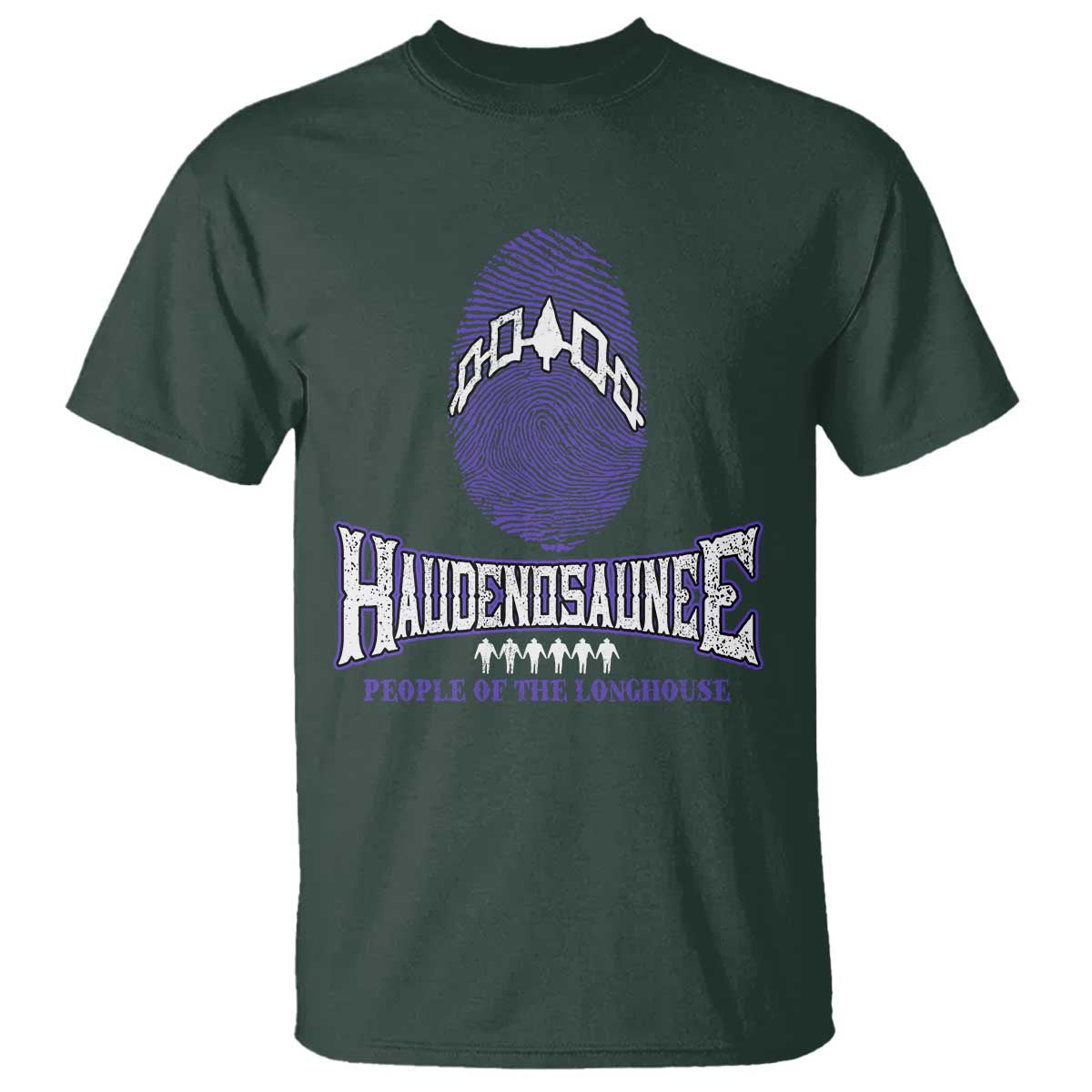 Proud Haudenosaunee Native American T Shirt Iroquois People Of The Longhouse - Wonder Print Shop