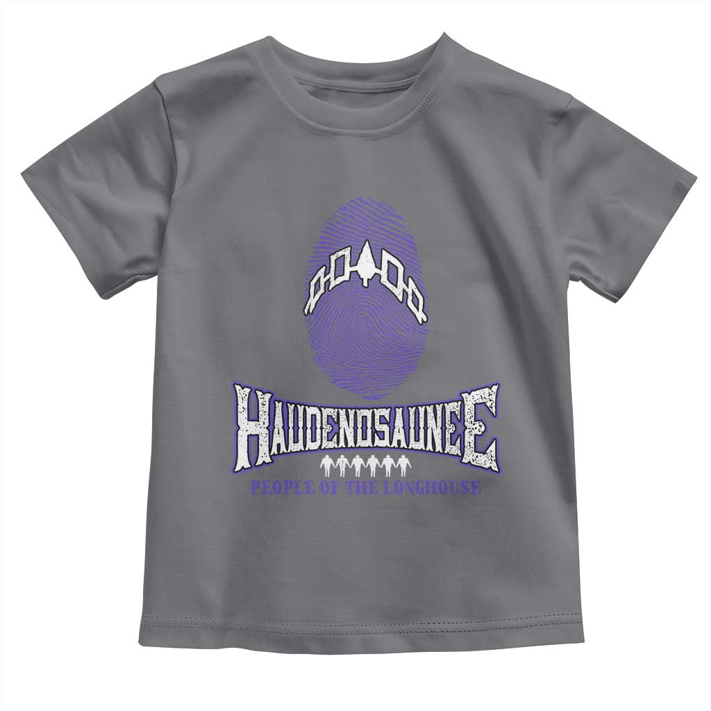 Proud Haudenosaunee Native American Toddler T Shirt Iroquois People Of The Longhouse - Wonder Print Shop