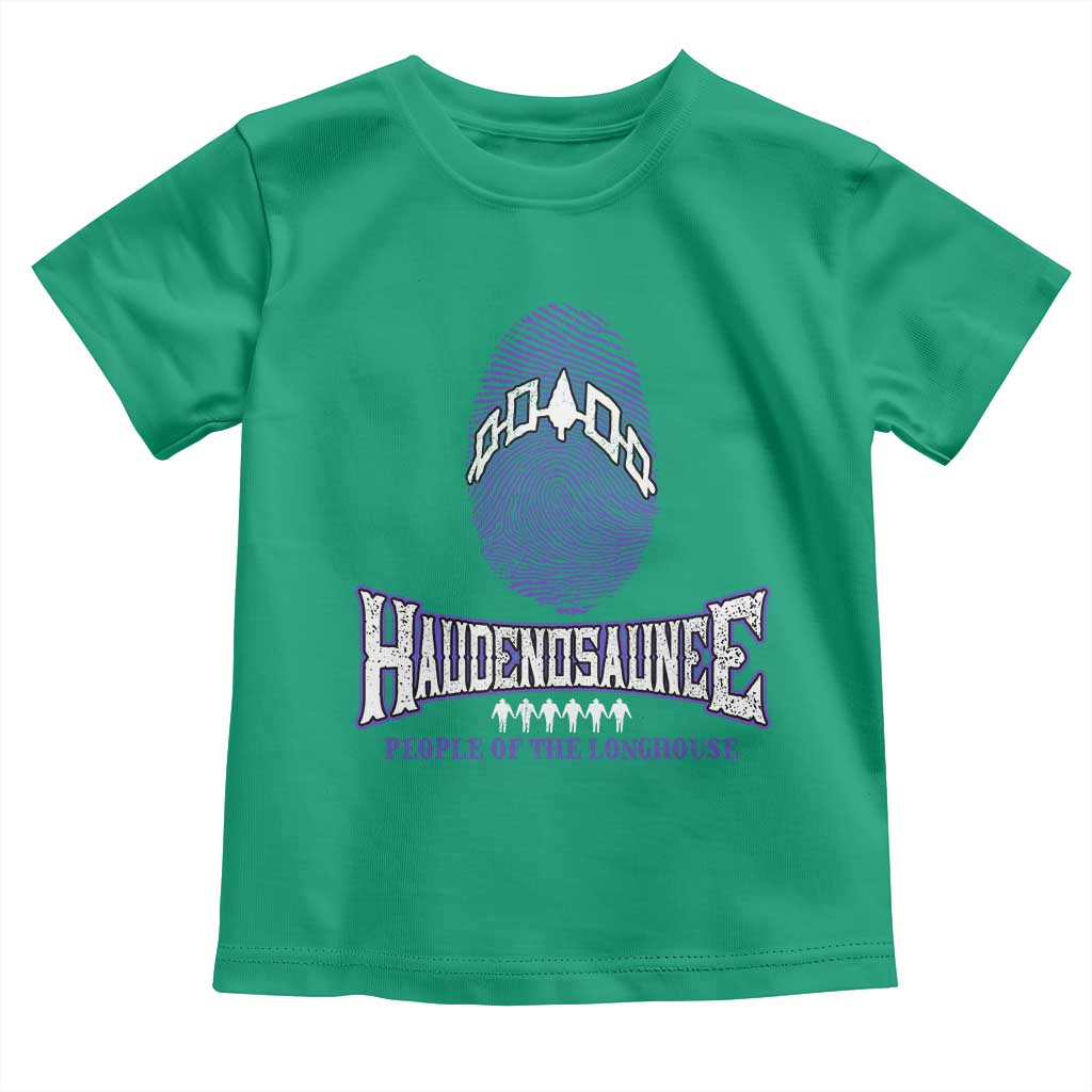 Proud Haudenosaunee Native American Toddler T Shirt Iroquois People Of The Longhouse - Wonder Print Shop