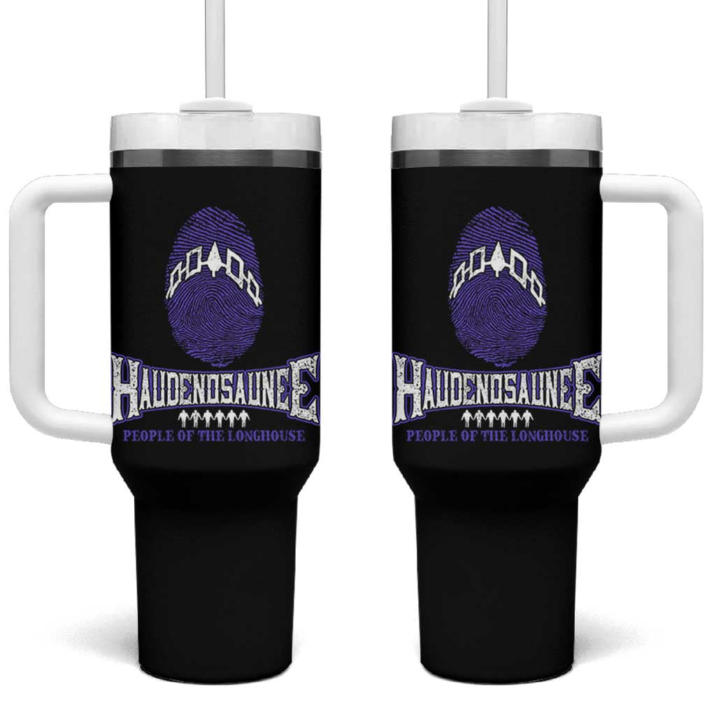 Proud Haudenosaunee Native American Tumbler With Handle Iroquois People Of The Longhouse - Wonder Print Shop