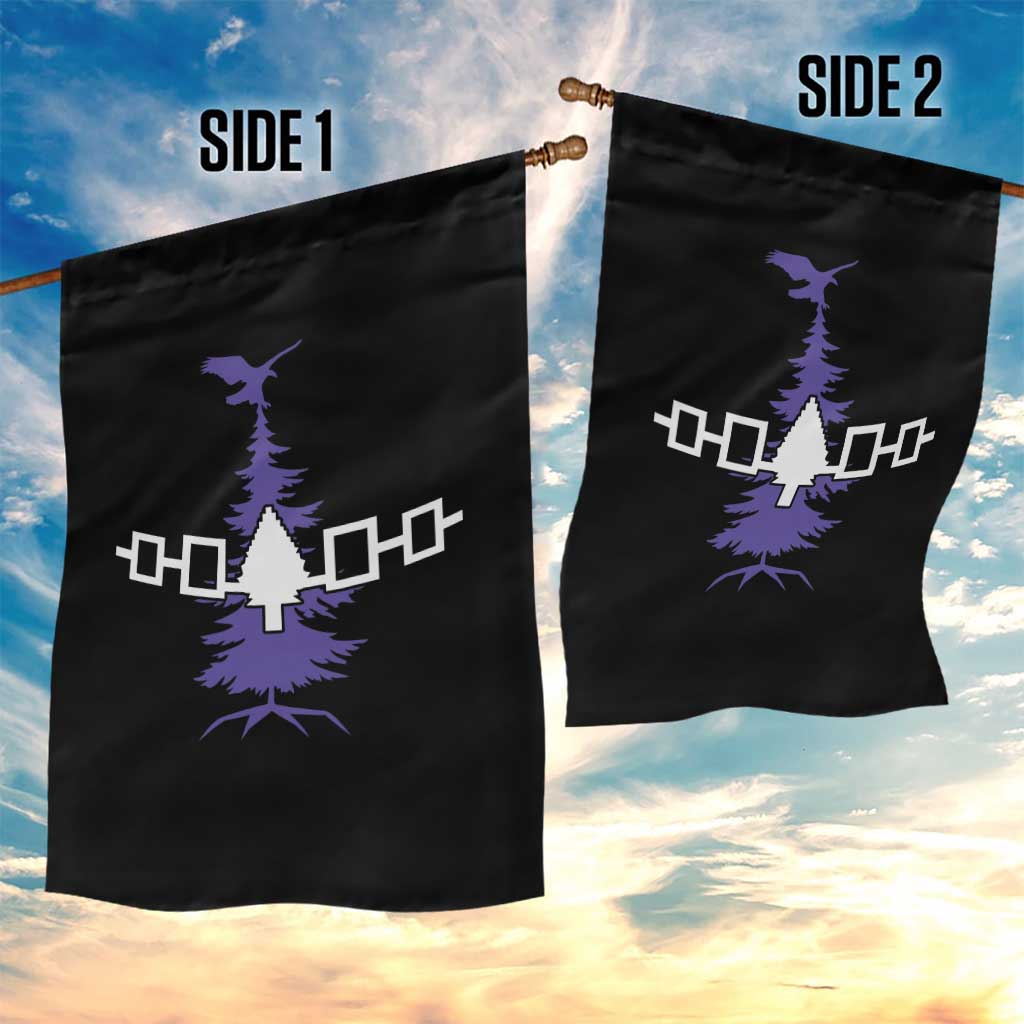 Iroquois Flag Haudenosaunee Iroquoian Native American Tribe Tree of Life Garden Flag - Wonder Print Shop