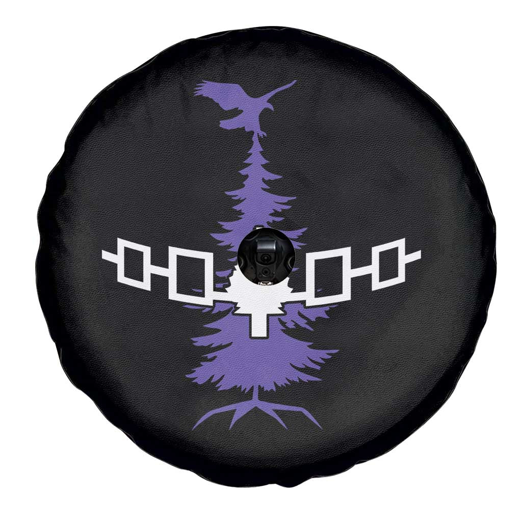 Iroquois Flag Haudenosaunee Iroquoian Native American Tribe Tree of Life Spare Tire Cover - Wonder Print Shop