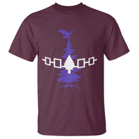 Iroquois Flag Haudenosaunee Iroquoian Native American Tribe Tree of Life T Shirt - Wonder Print Shop