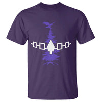 Iroquois Flag Haudenosaunee Iroquoian Native American Tribe Tree of Life T Shirt - Wonder Print Shop