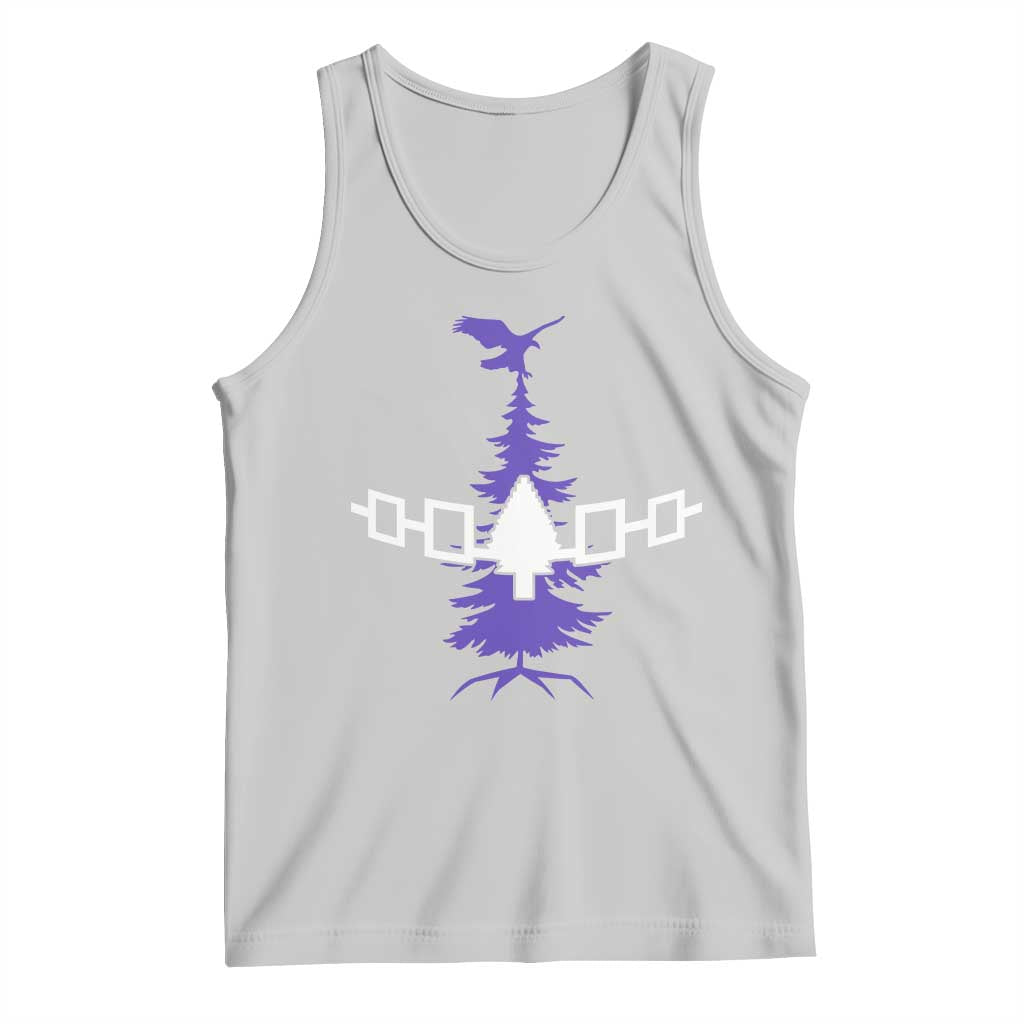 Iroquois Flag Haudenosaunee Iroquoian Native American Tribe Tree of Life Tank Top - Wonder Print Shop
