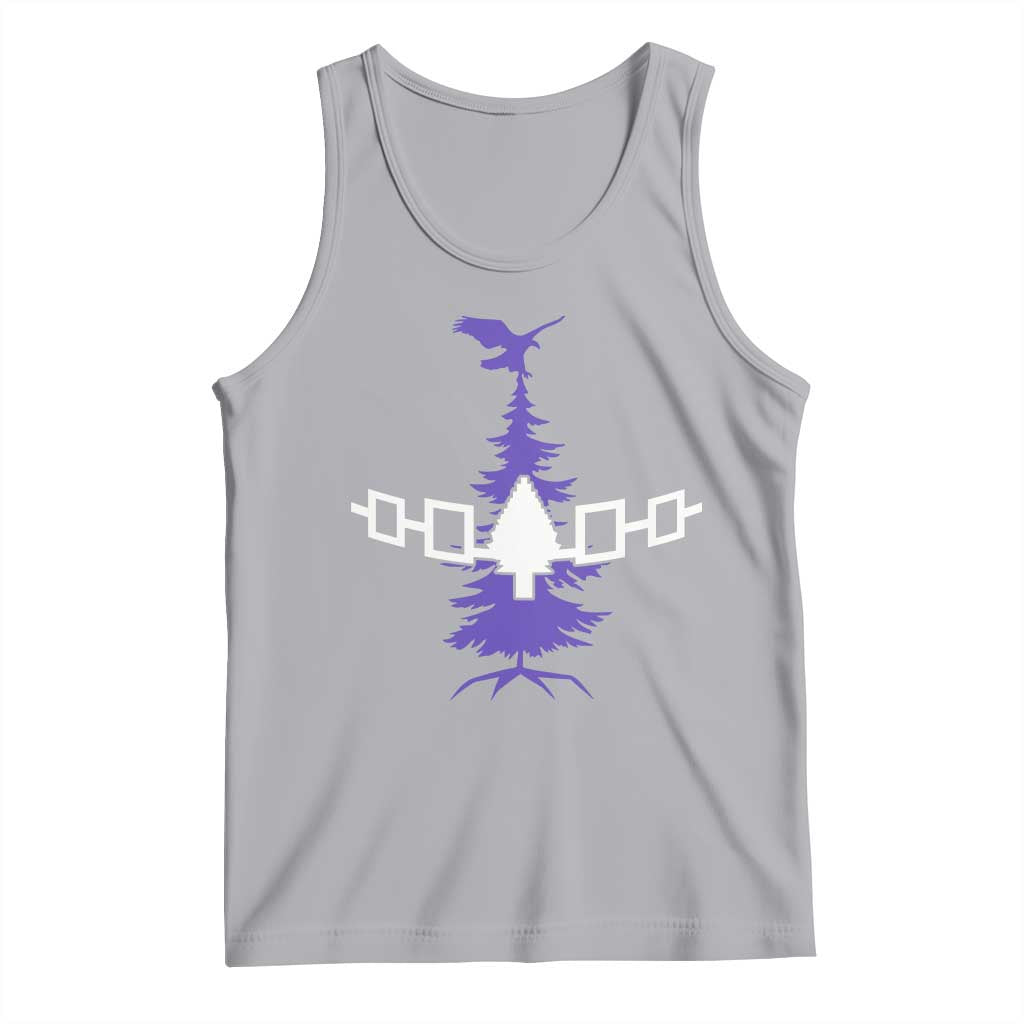 Iroquois Flag Haudenosaunee Iroquoian Native American Tribe Tree of Life Tank Top - Wonder Print Shop