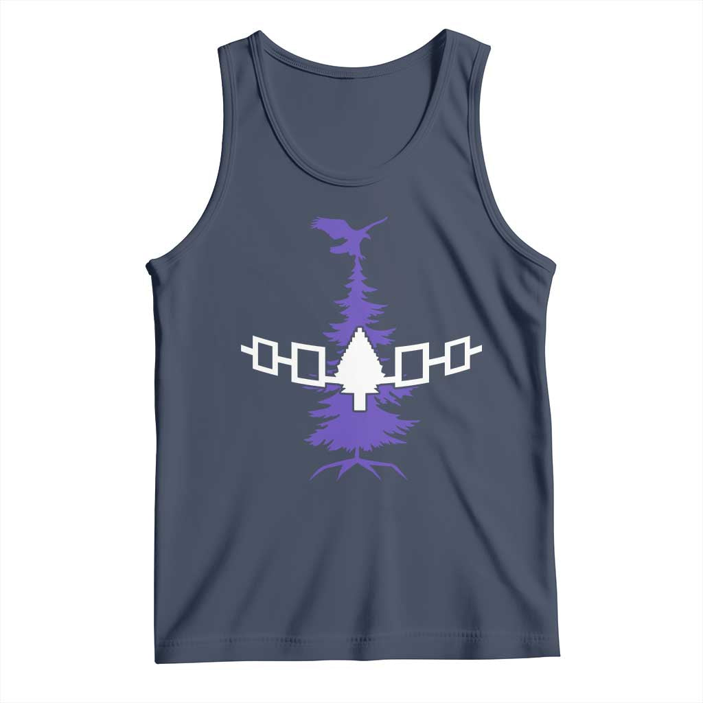 Iroquois Flag Haudenosaunee Iroquoian Native American Tribe Tree of Life Tank Top - Wonder Print Shop