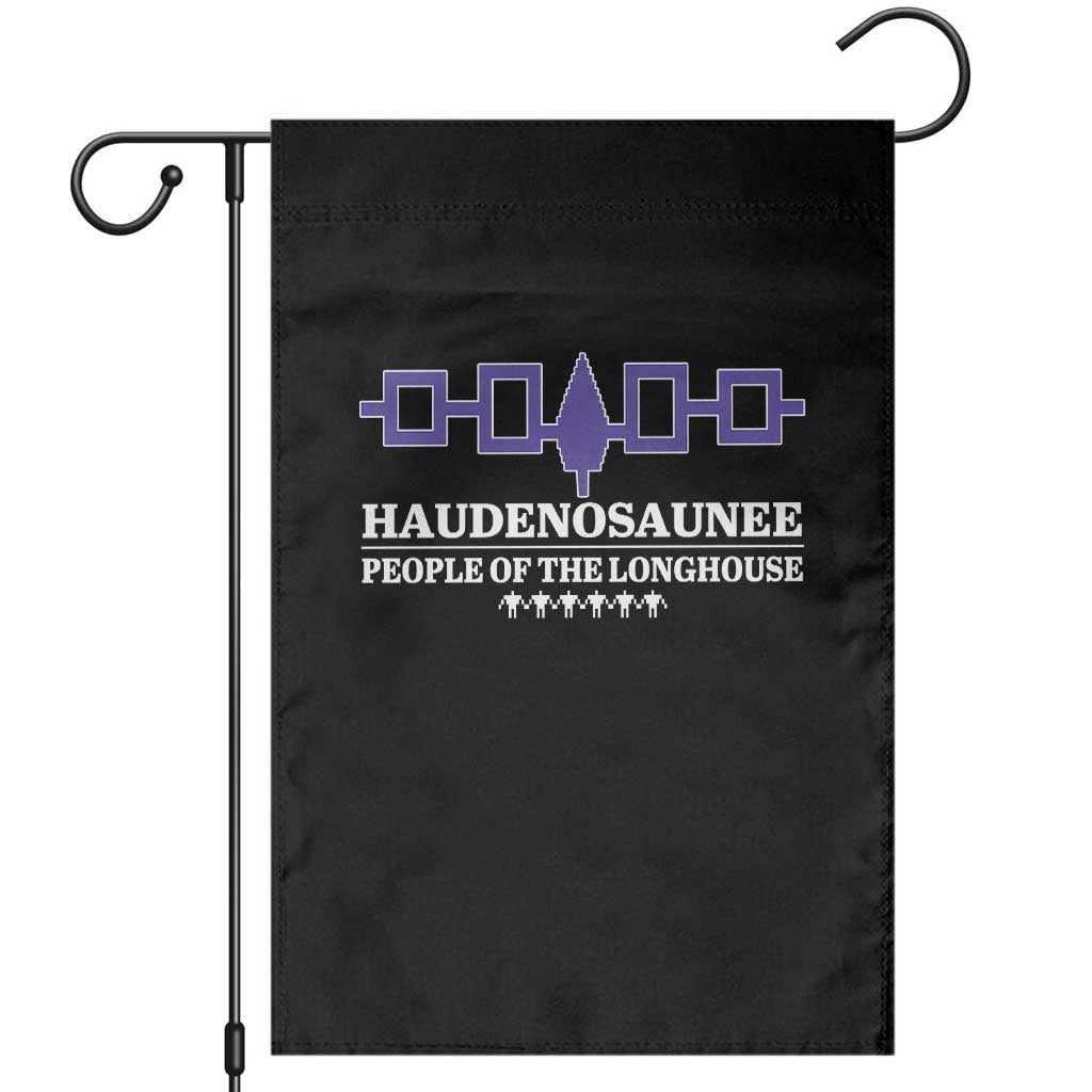 Proud Haudenosaunee Garden Flag Iroquois Flag People Of The Longhouse - Wonder Print Shop