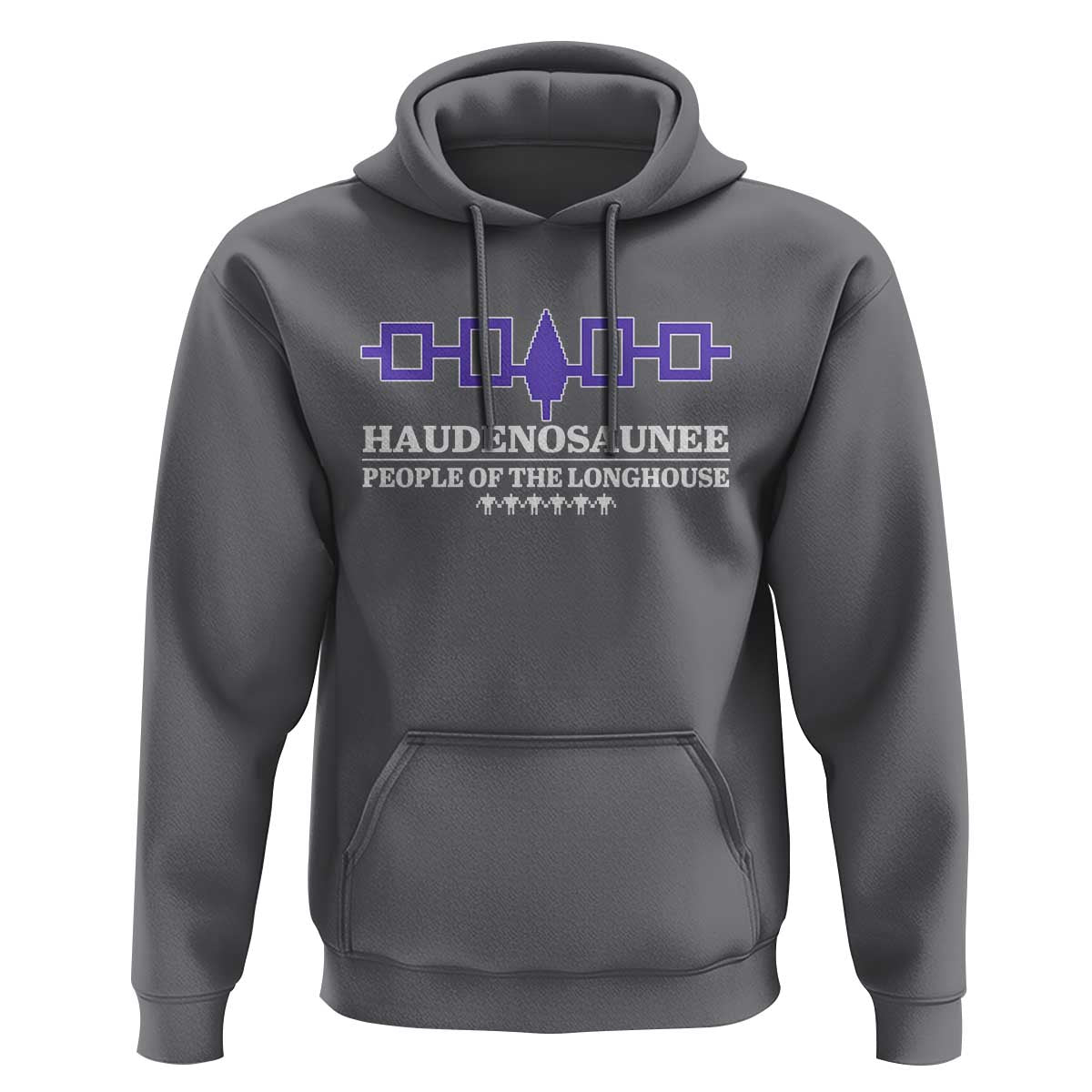 Proud Haudenosaunee Hoodie Iroquois Flag People Of The Longhouse - Wonder Print Shop
