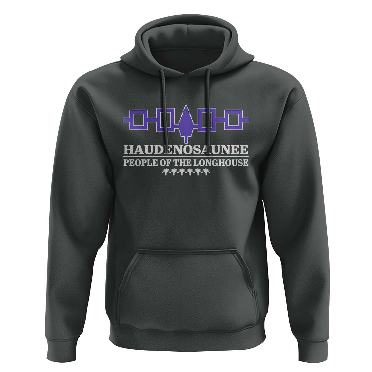 Proud Haudenosaunee Hoodie Iroquois Flag People Of The Longhouse - Wonder Print Shop