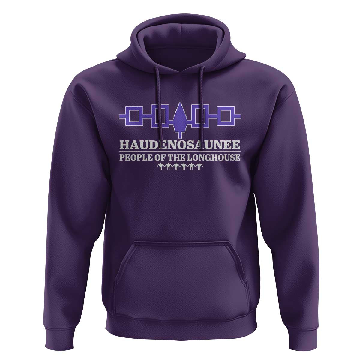 Proud Haudenosaunee Hoodie Iroquois Flag People Of The Longhouse - Wonder Print Shop