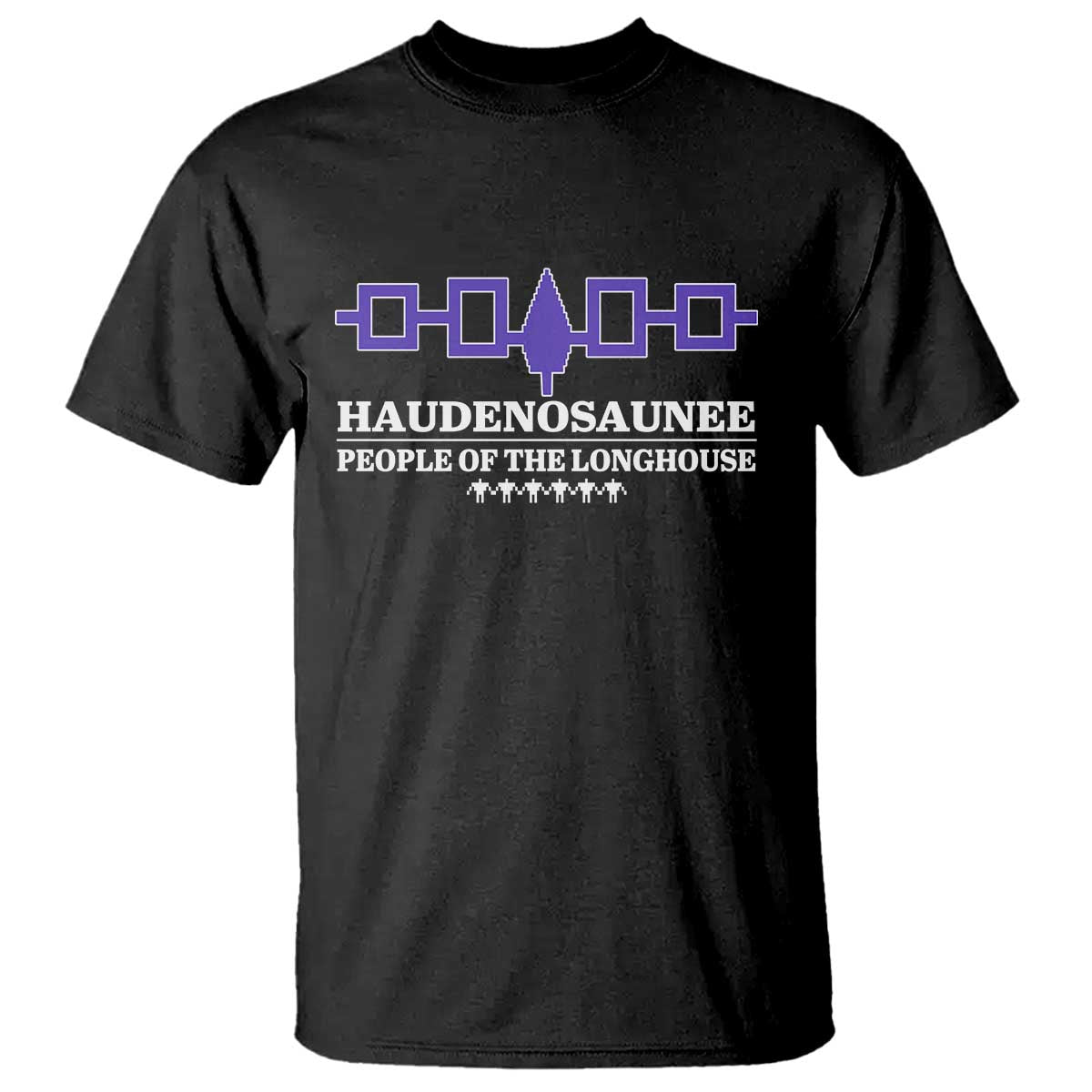 Proud Haudenosaunee T Shirt Iroquois Flag People Of The Longhouse - Wonder Print Shop