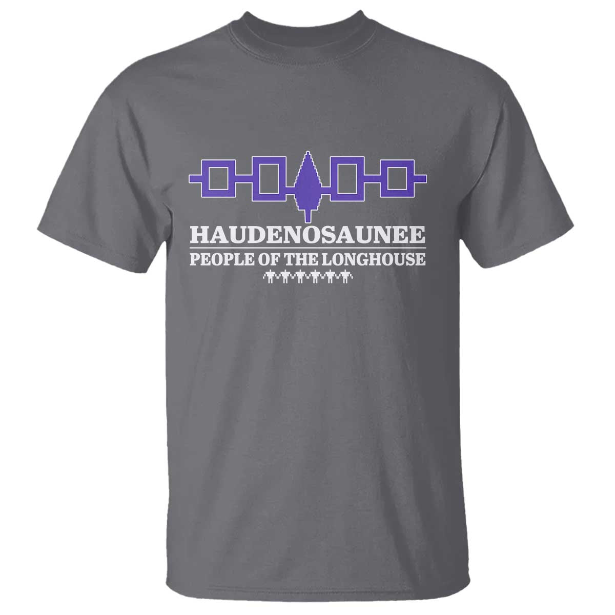 Proud Haudenosaunee T Shirt Iroquois Flag People Of The Longhouse - Wonder Print Shop