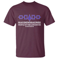 Proud Haudenosaunee T Shirt Iroquois Flag People Of The Longhouse - Wonder Print Shop