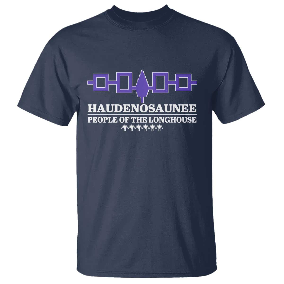 Proud Haudenosaunee T Shirt Iroquois Flag People Of The Longhouse - Wonder Print Shop