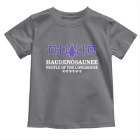 Proud Haudenosaunee Toddler T Shirt Iroquois Flag People Of The Longhouse - Wonder Print Shop