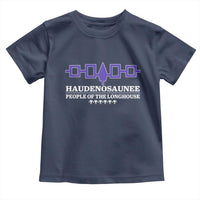 Proud Haudenosaunee Toddler T Shirt Iroquois Flag People Of The Longhouse - Wonder Print Shop