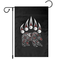 Native American Alaska Grizzly Bear Claw Indian Pride Garden Flag - Wonder Print Shop