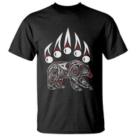 Native American Alaska Grizzly Bear Claw Indian Pride T Shirt - Wonder Print Shop