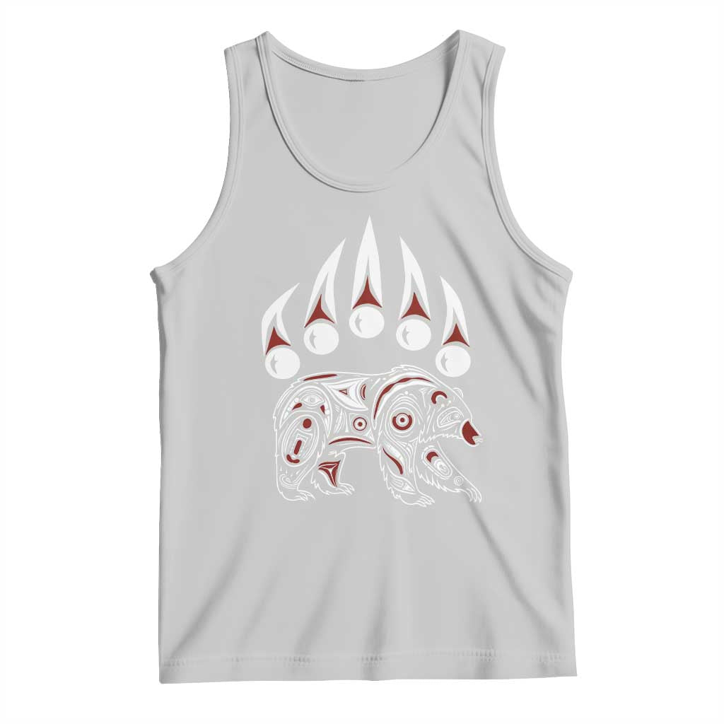 Native American Alaska Grizzly Bear Claw Indian Pride Tank Top - Wonder Print Shop