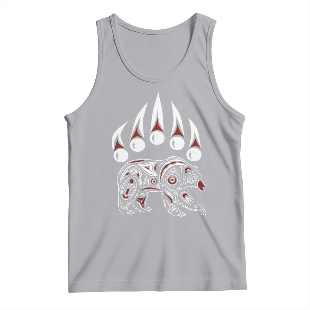 Native American Alaska Grizzly Bear Claw Indian Pride Tank Top - Wonder Print Shop