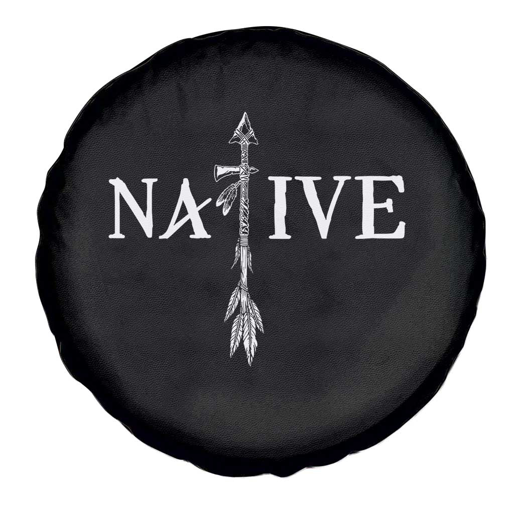 Native American Indian Tomahawk Indigenous Pride Spare Tire Cover - Wonder Print Shop