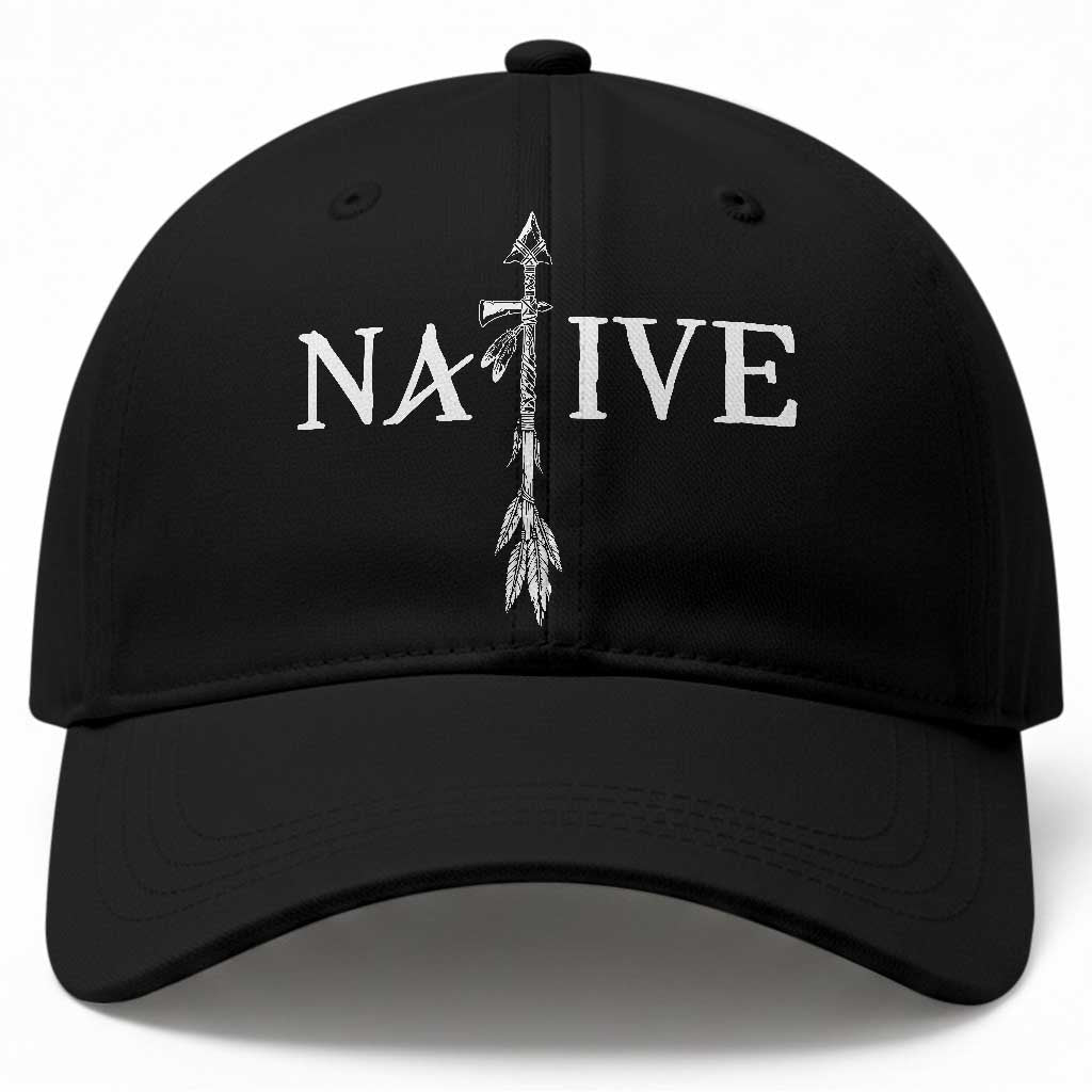 Native American Indian Tomahawk Indigenous Pride Baseball Cap