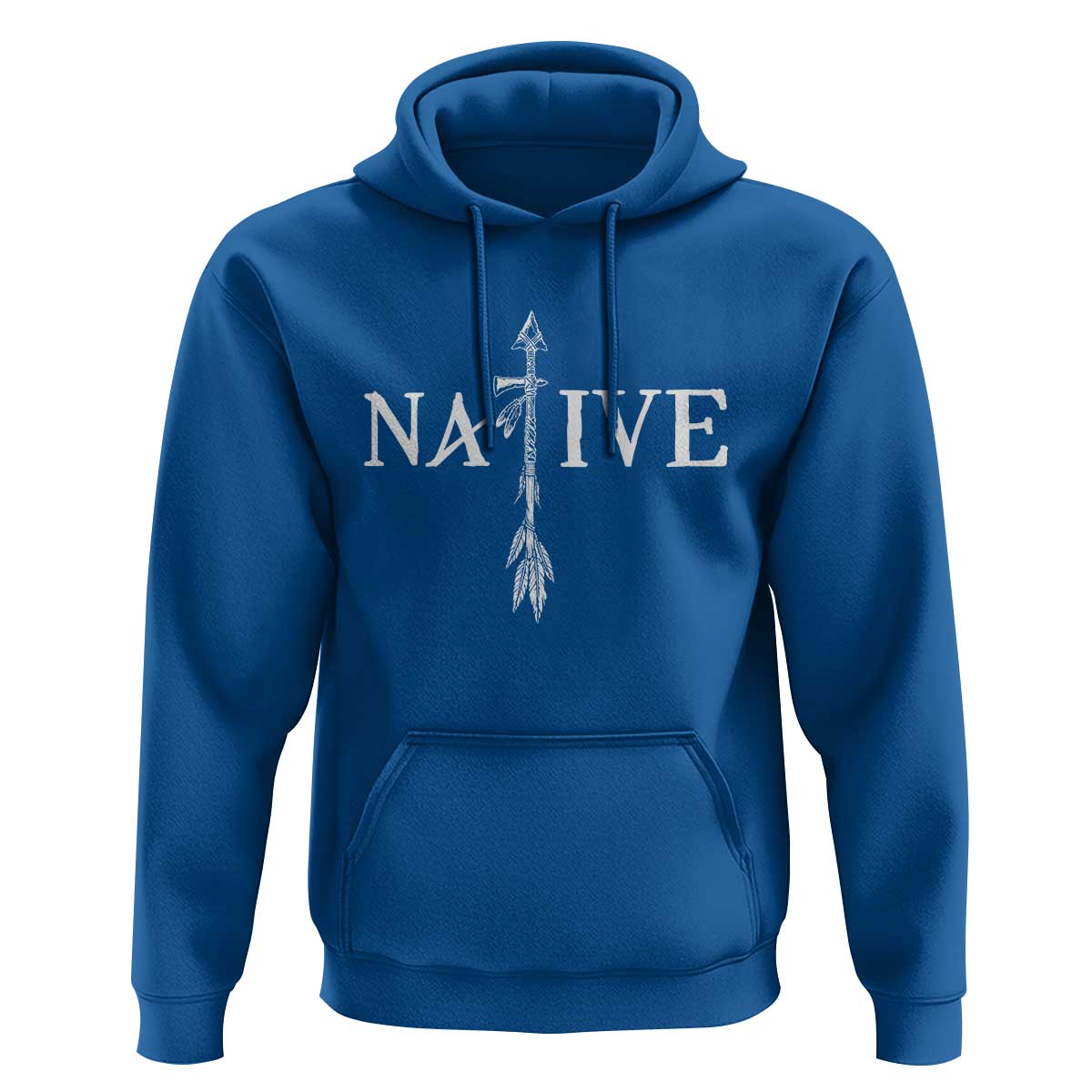 Native American Indian Tomahawk Indigenous Pride Hoodie - Wonder Print Shop
