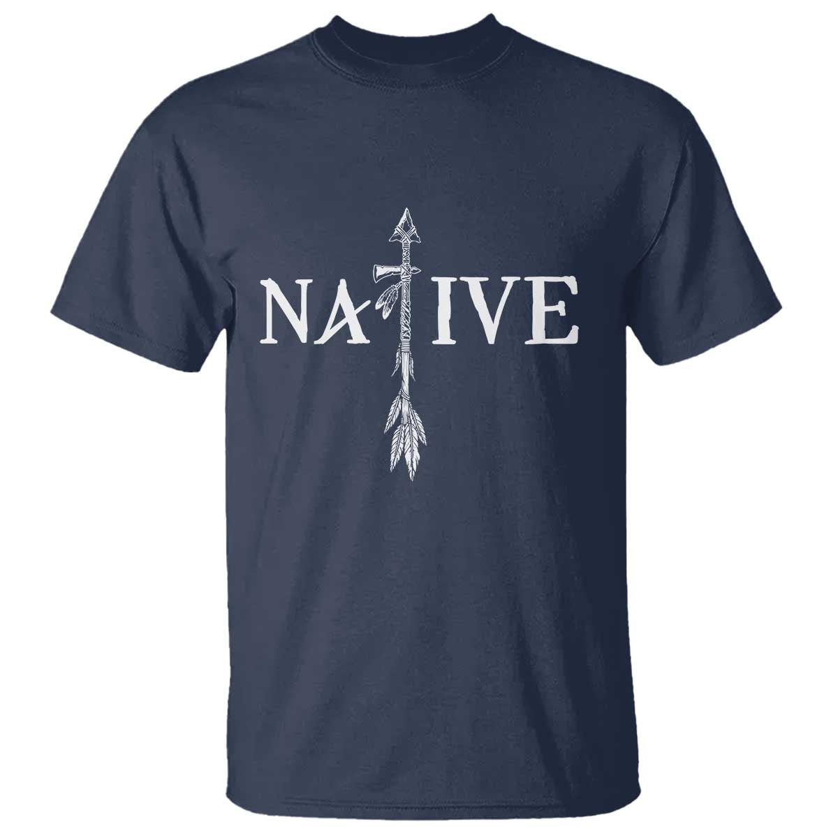 Native American Indian Tomahawk Indigenous Pride T Shirt - Wonder Print Shop