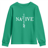 Native American Indian Tomahawk Indigenous Pride Youth Sweatshirt - Wonder Print Shop
