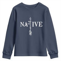 Native American Indian Tomahawk Indigenous Pride Youth Sweatshirt - Wonder Print Shop