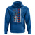 Native American Feathers Vintage USA Flag Hoodie Proud Indigenous People - Wonder Print Shop