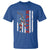 Native American Feathers Vintage USA Flag T Shirt Proud Indigenous People - Wonder Print Shop