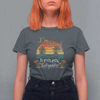 Funny I Am Retired It Is 5 Oclock Everywhere T Shirt For Women Summer Retirement - Wonder Print Shop