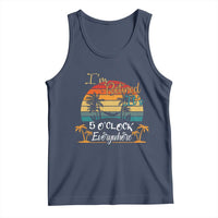 Funny I Am Retired It Is 5 Oclock Everywhere Tank Top Summer Retirement - Wonder Print Shop