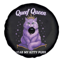 Funny Queef Queen Cat Spare Tire Cover Hear My Kitty Purr Inappropriate Dirty Adult Humor - Wonder Print Shop