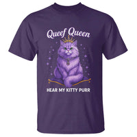 Funny Queef Queen Cat T Shirt Hear My Kitty Purr Inappropriate Dirty Adult Humor - Wonder Print Shop