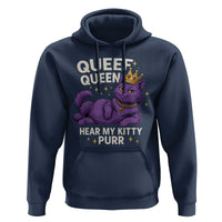 Funny Queef Queen Cat Hoodie Hear My Kitty Purr Inappropriate Dirty Adult Humor Jokes - Wonder Print Shop