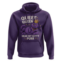 Funny Queef Queen Cat Hoodie Hear My Kitty Purr Inappropriate Dirty Adult Humor Jokes - Wonder Print Shop